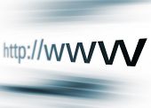 picture of internet  - Illustration of an address bar on abstract background - JPG 
