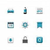 stock photo of newspaper  - Internet icons - JPG 